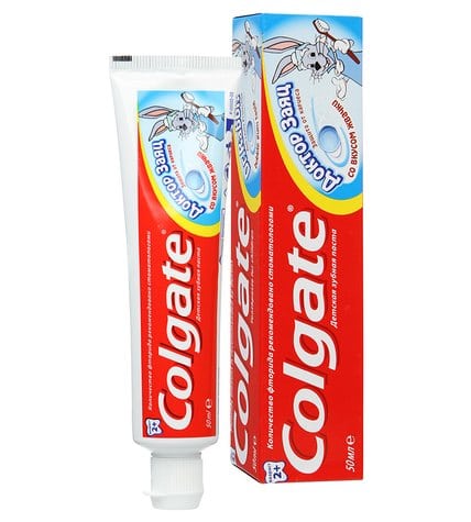 Зубная паста Colgate Доктор Заяц со вкусом жвачки