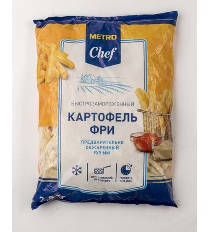 Картофель Metro Chef фри замороженный